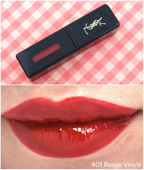 YSL Vinyl Cream Lip Stain Review and Swatch 